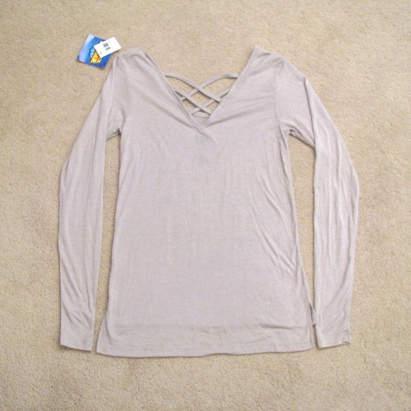 Super Heroes Long Sleeve Graphic Tee Womens Size XS Extra Small Grey Comics - Picture 7 of 9